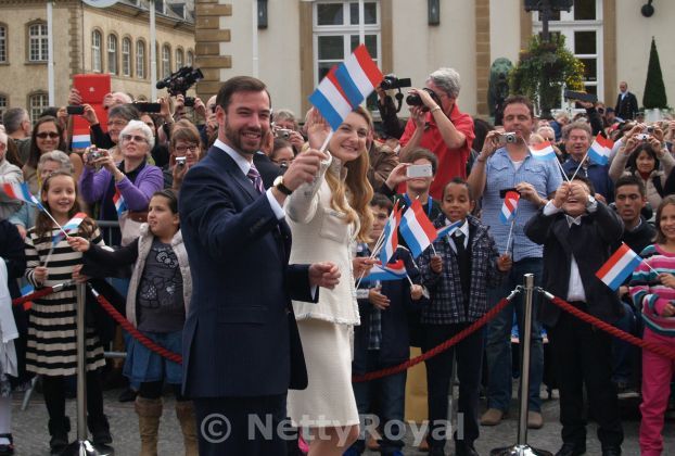 Royal Wedding at Luxembourg: a Small Report
