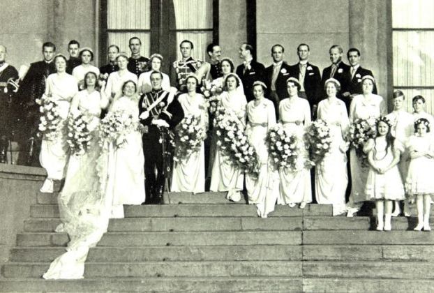 The Bridal Party of Princess Juliana and Prince Bernhard