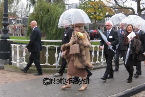 Queen Beatrix visits Sneek