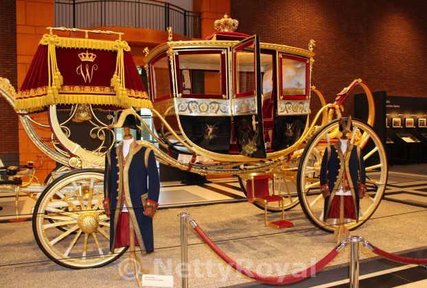 The Glass Coach on display