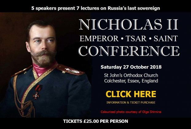 Nicholas II Conference in Colchester, UK