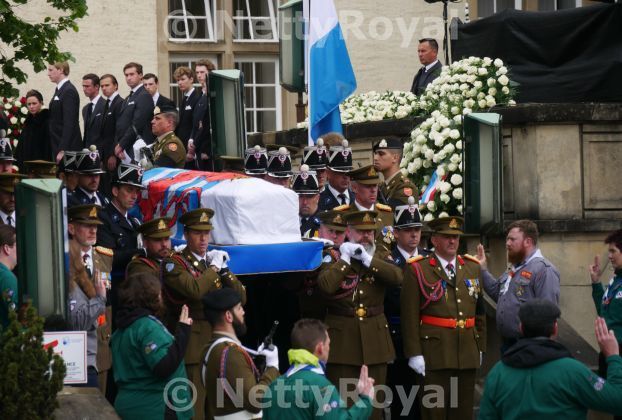 The funeral of Grand Duke Jean in Luxembourg