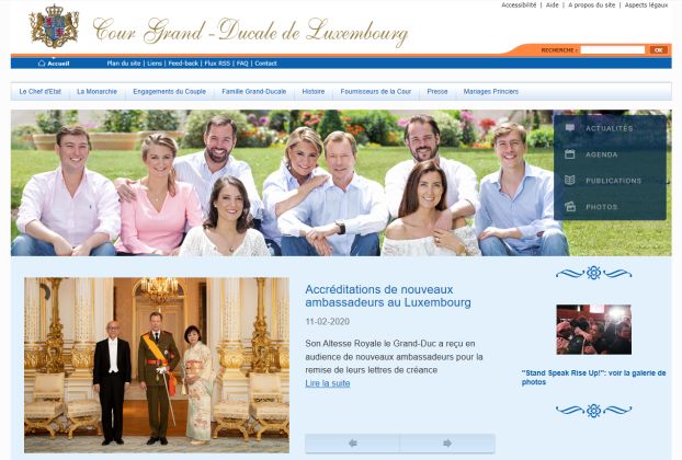 The Luxembourg Royals on the internet