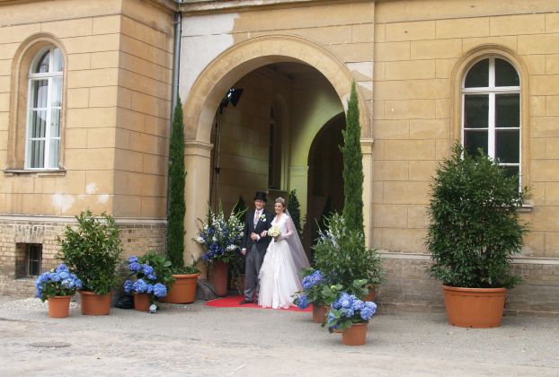 The wedding of Prince Georg Friedrich of Prussia and Princess Sophie von Isenburg