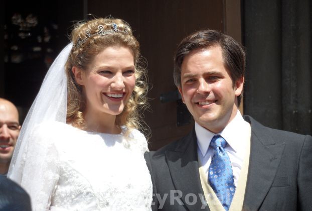 The wedding of Prince François d’Orléans and Theresa von Einsiedel