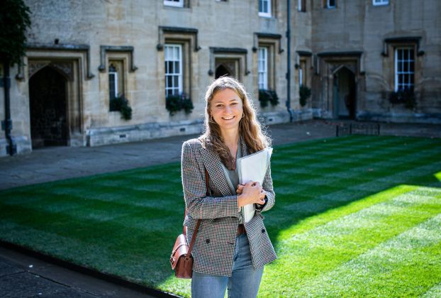 Oxford welcomes Elisabeth as a student