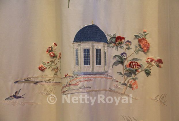 Royal embroidery – The new curtains of Queen Máxima